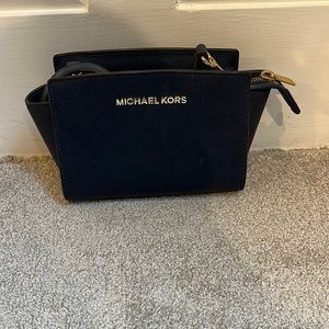 Small Blue Michael Kors Purse